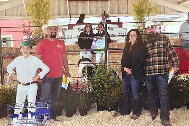 photo of families on a farm