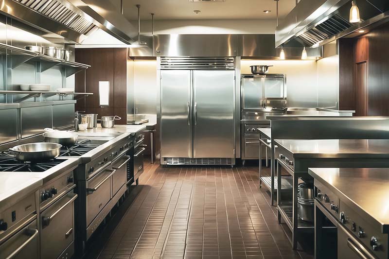 commercial kitchen